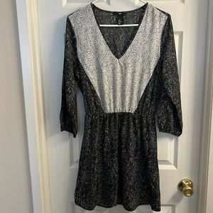 NWOT H&M two-tone dress